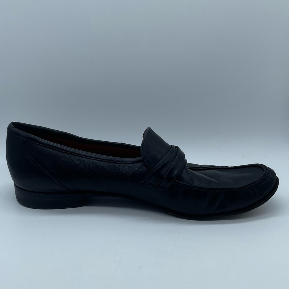 Allen Edmonds Men’s Shoe Bergamo Strap Loafer Black Leather Size 11.5 B #49010